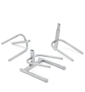 Подставка "A.E.L." на 3 бутыли серая