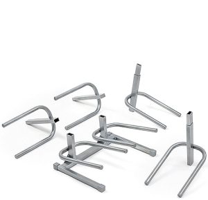 Подставка "A.E.L" на 6 бутылей серая