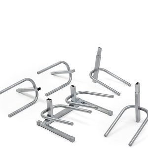 Подставка "A.E.L" на 6 бутылей серая