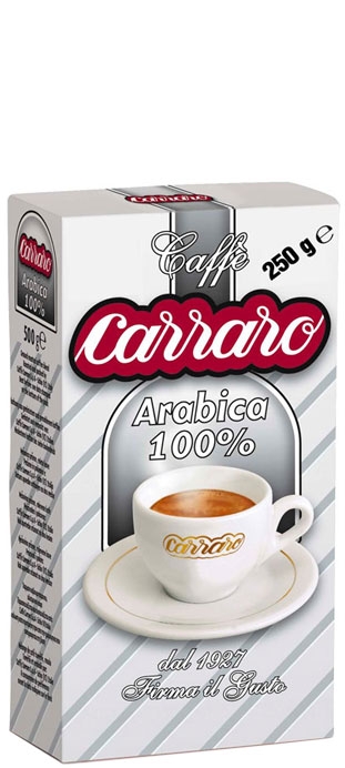 “Carraro” – Arabica 100% 250гр