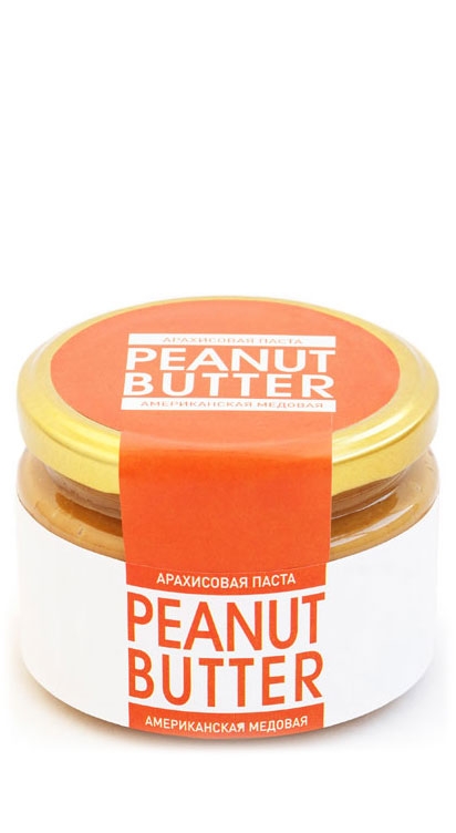 “Арахисовая Паста” – Американская Медовая 220гр