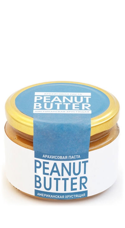“Арахисовая Паста” – Американская Хрустящая 220гр