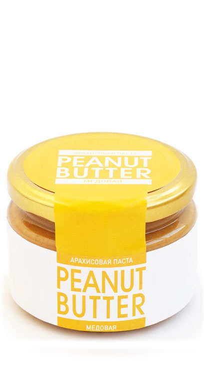 “Арахисовая Паста” – Медовая  220гр