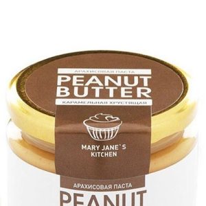 "Арахисовая Паста" - Карамельная Хрустящая  220гр