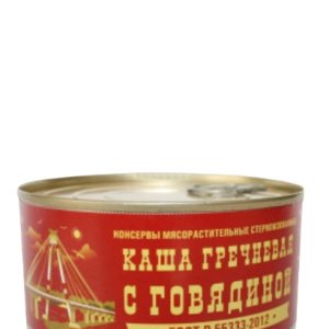 "Каша гречневая с говядиной" ГОСТ 325 г ж/б