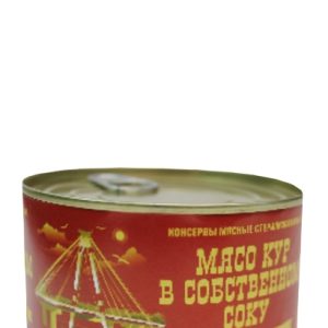 "Мясо куриное в собственном соку" ГОСТ 325 г ж/б