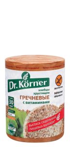 Хлебцы Dr.Korner “Гречневые с витаминами” 100 г
