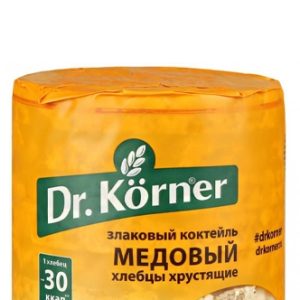 Хлебцы Dr.Korner "Злаковый коктейль медовый" 100 г