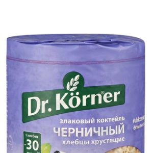Хлебцы Dr.Korner "Злаковый коктейль черничный" 100 г
