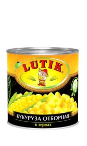 Кукуруза отборная "Lutik" 425 мл ж/б