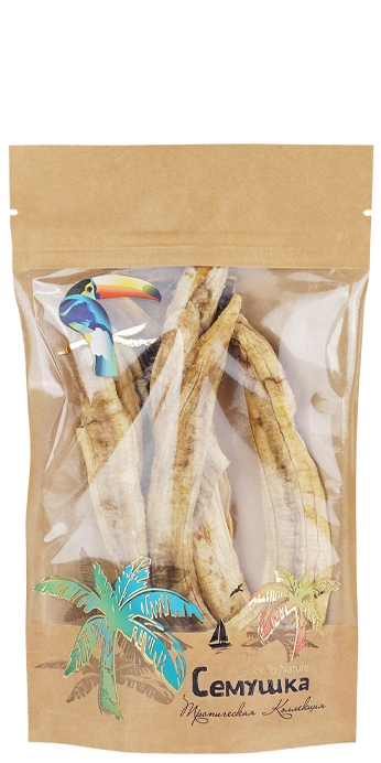 Бананы сушеные “Семушка” 100 г