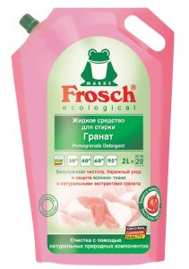 Жидкое средство для стирки Frosch ("Фрош") гранат 2 л
