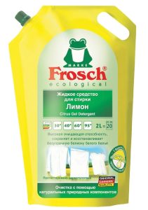 Жидкое средство для стирки Frosch (“Фрош”) лимон 2 л