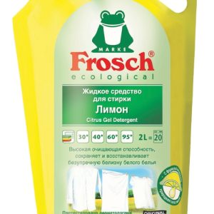 Жидкое средство для стирки Frosch ("Фрош") лимон 2 л