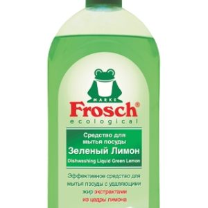 Средство для мытья посуды Frosch ("Фрош") зеленый лимон 1 л