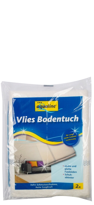“Аквалайн” тряпка флисовая для пола 50х60 см 2 шт.