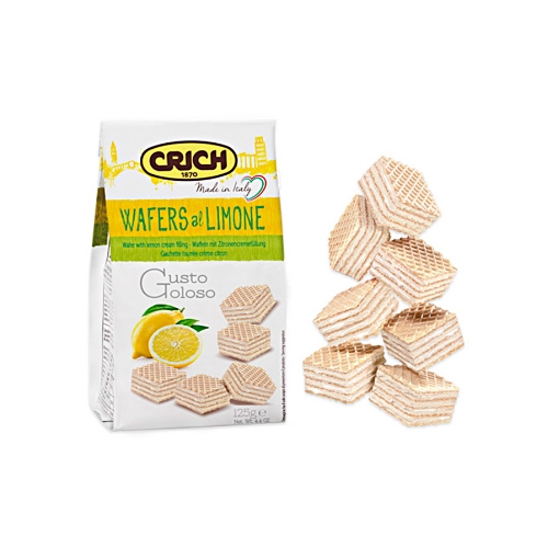 Вафли с лимонно-кремовой начинкой “Crich” 125 г