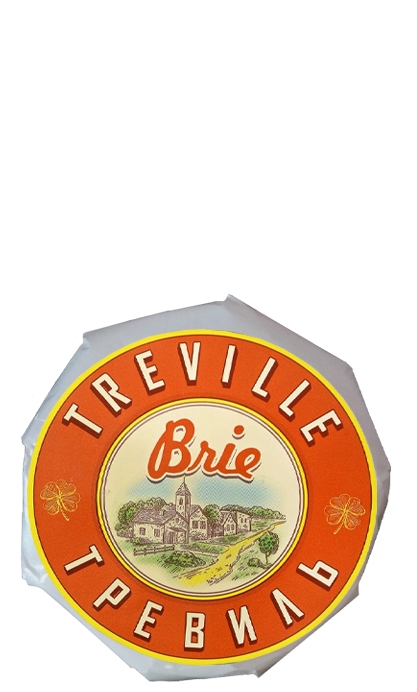 Сыр бри с белой плесенью “Тревиль” 120 г