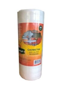 Салфетки в рулоне "Кузьмич" (60 л/рулон)