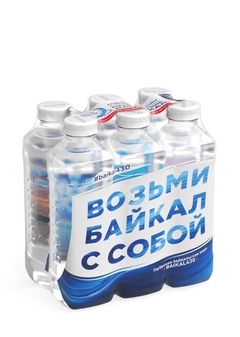 Глубинная вода “BAIKAL430” 0.85л