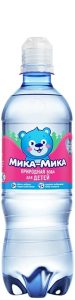 «Мика-Мика» (Детская) природная вода 0.5л