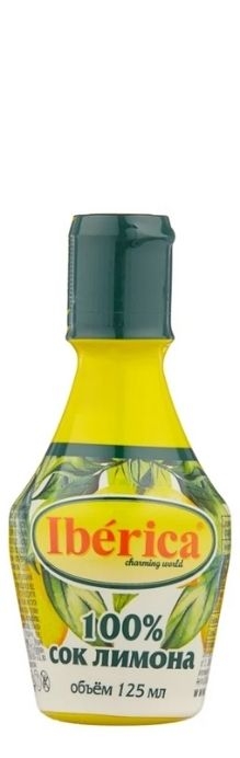 Сок лимона Iberica 125мл