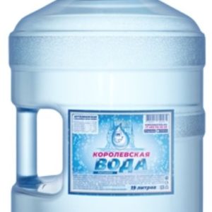 "Королевская вода" с фтором 19л (обор/тара)