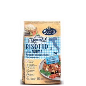 Riso Scotti “Ризотто с томатами, баклажанами и сыром рикотта” 200г