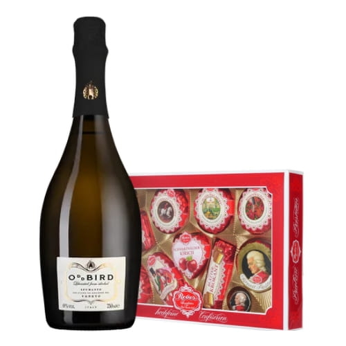 Набор вино б/алк Spumante “Спуманте” 0.75л и конфеты 525г