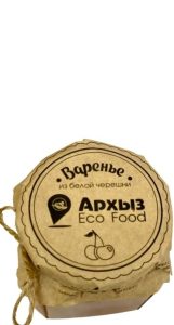 Варенье "Архыз Eco Food" – Белая черешня 300г