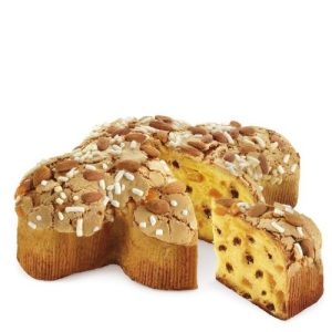 Кулич с цукатами и кусочками шоколада Flamigni в подар.уп.1000г