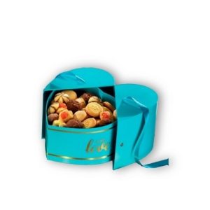 Печенье ассорти к чаю Flamigni в голубой подар. коробке 350г