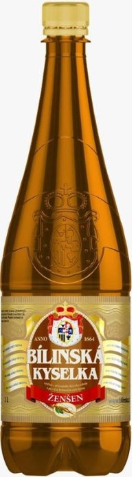 “Bilinska Kyselka” (Билинская Киселка) с женьшенем 1л