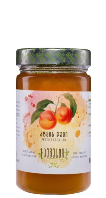 Джем “August” – персик 350г