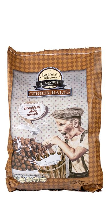 Зерновые шарики с молочным шоколадом “Le Petit Dejeuner” 500г