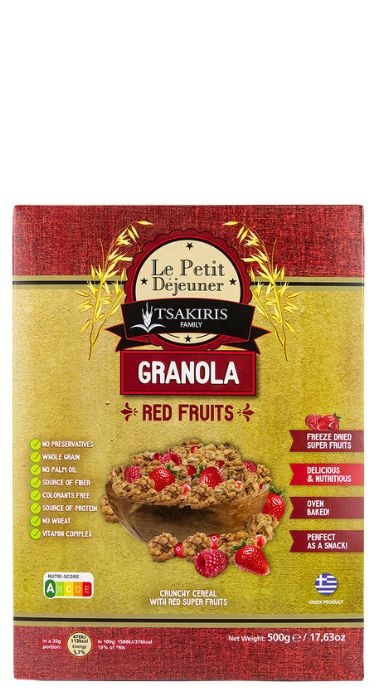 Гранола ягодная хрустящая “Le Petit Dejeuner” 500г