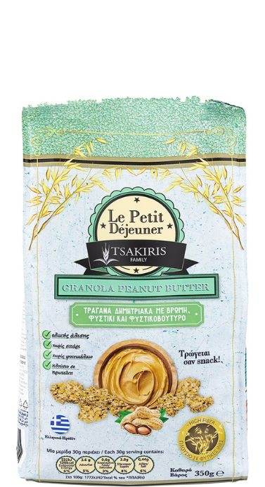 Гранола с арахисом и арахисовым маслом “Le Petit Dejeuner” 350г