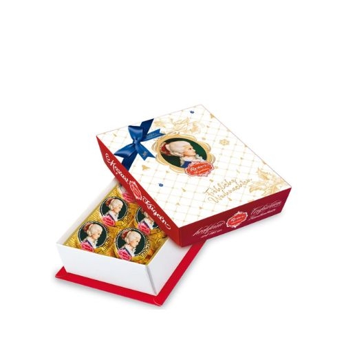 Конфеты из молочного шоколада с марципаном “Reber” 120 г