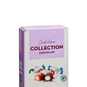 Конфеты Jakobsen Chocolate Selection (Марципан, клубника, ириска) 125г