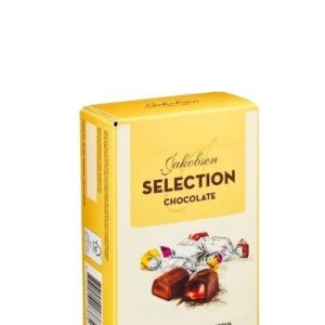 Конфеты Jakobsen Chocolate Selection (Нуга, мята, клубника) 125г