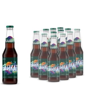 Лимонад - "Байкал Green" 0.33л