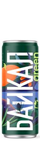 Лимонад – “Байкал Green” 0.33л
