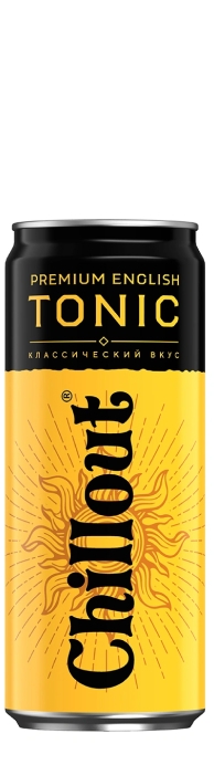 Тоник ChillOut – “Premium English Tonic” 0.33л