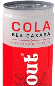 Напиток ChillOut - "Cola" (без сахара) 0.33л
