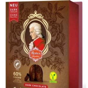 Конфеты Reber из темного шоколада "Mozart Kugeln" с нг открыткой 120г