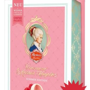 Конфеты Reber “Constanze Mozart Kugeln” с малиновой начинкой 120г