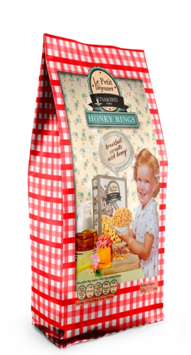 Медовые колечки из овса и кукурузы “Le Petit Dejeuner” 500 г