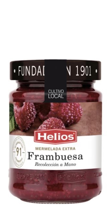 Конфитюр Helios Extra – “Малина” 340г