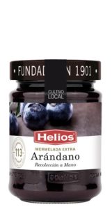 Конфитюр Helios Extra - "Черника" 340г