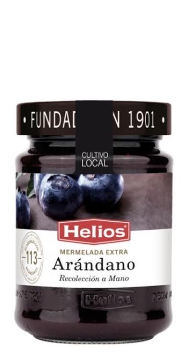 Конфитюр Helios Extra – “Черника” 340г